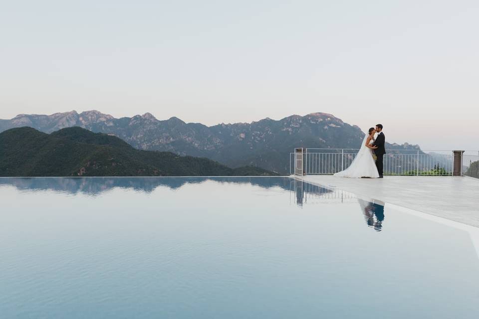 Sposi al Caruso Hotel, Ravello