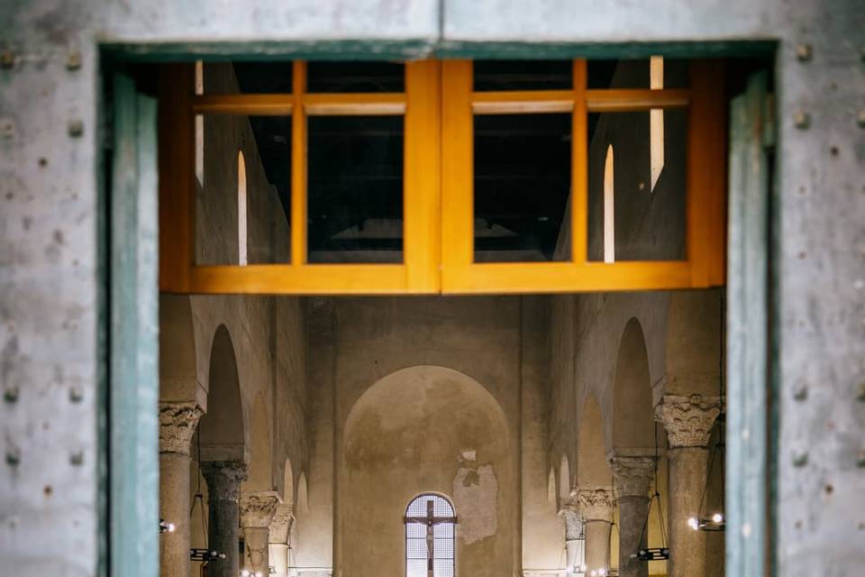 Chiesa durante cerimonia
