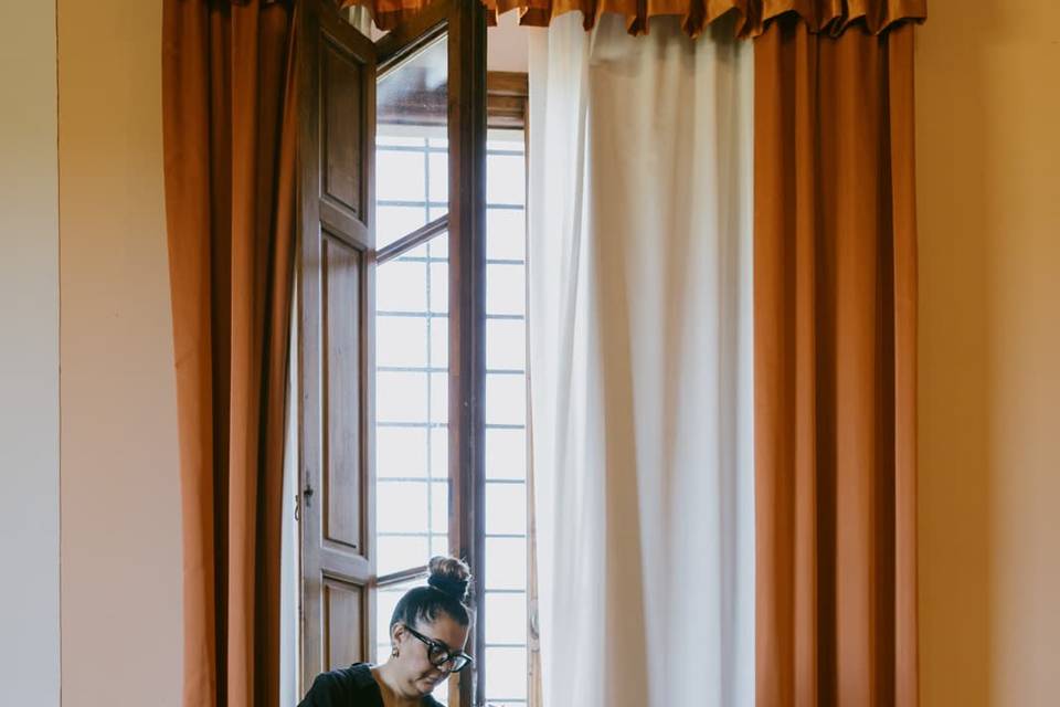 Preparativi sposa in Toscana