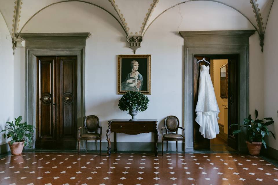 Abito sposa Villa Castelletti
