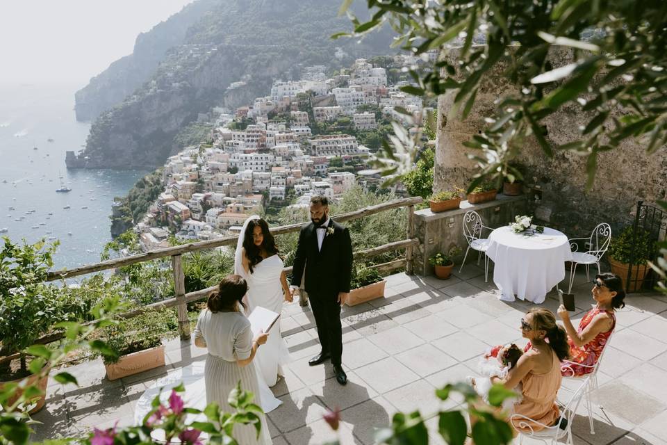 Elopement a Positano