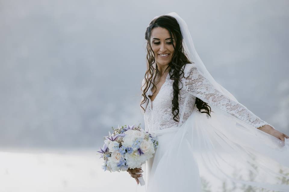 Ritratto di sposa a Praiano