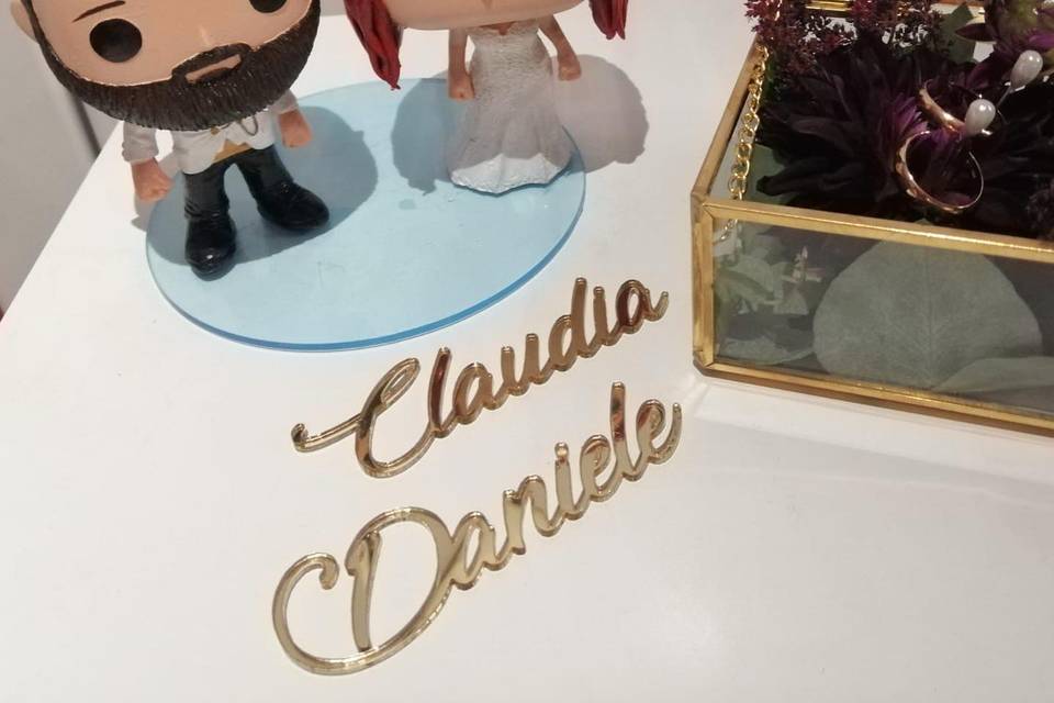 Cake topper personalizzato