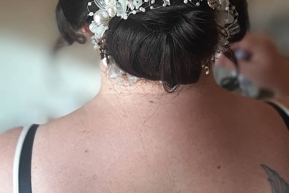 Classic chignon