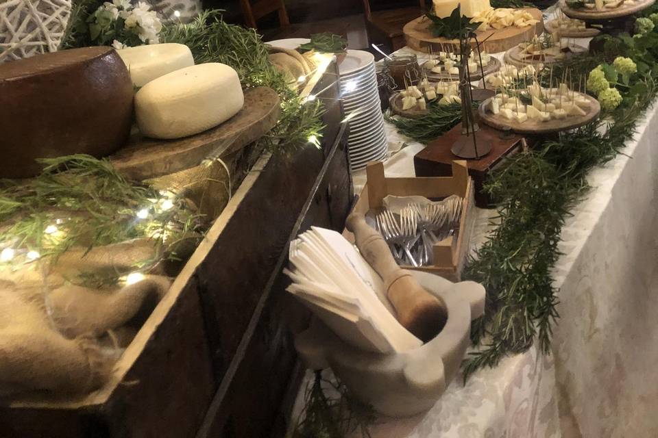 Aperitivo: i formaggi