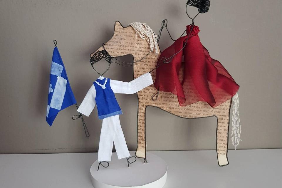 Cake topper per sempre