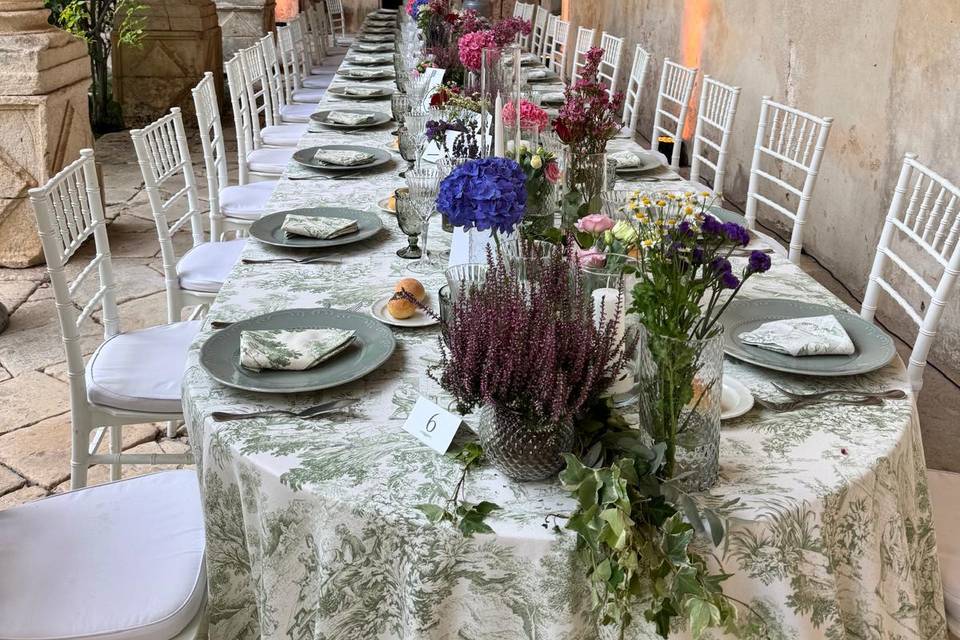 Tavolo toile de jouy