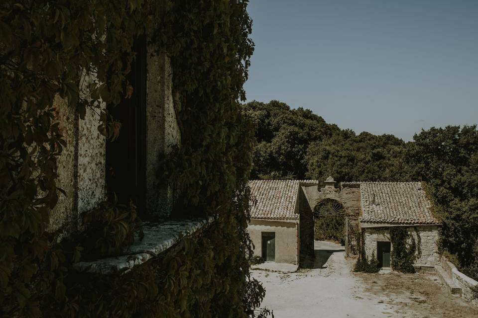 Vista ingresso Abbazia