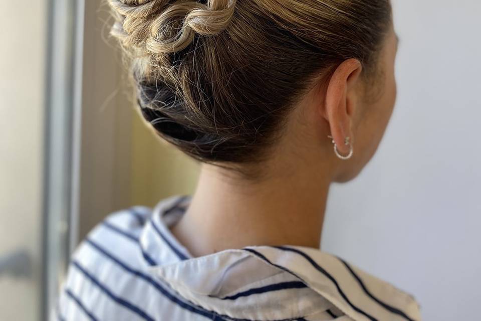 Chignon elaborato