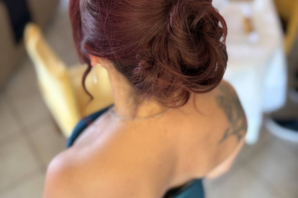 Chignon delicato