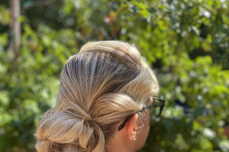 Chignon elaborato