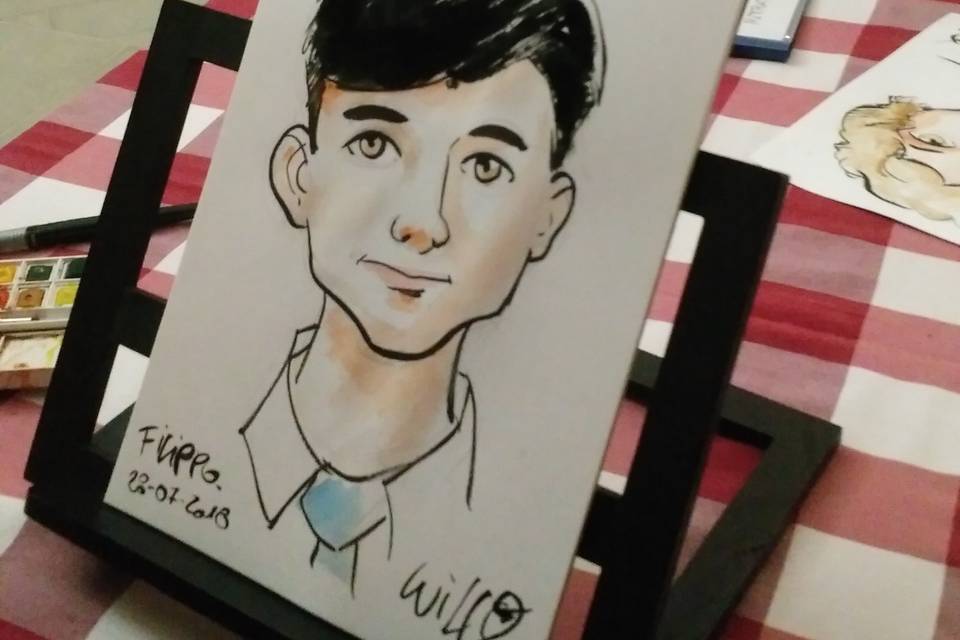 Will.O - Marco Stefanni Caricature