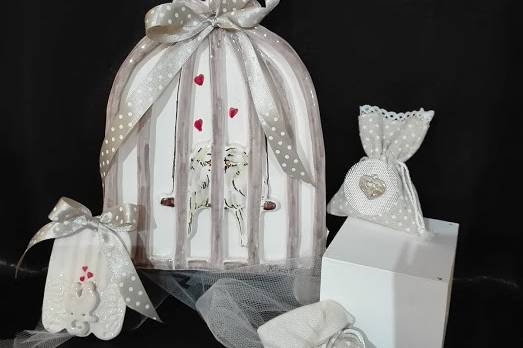 Kit matrimonio, linea shabby