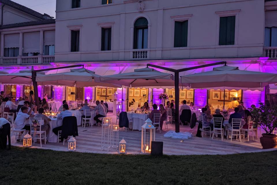 Illuminazione villa