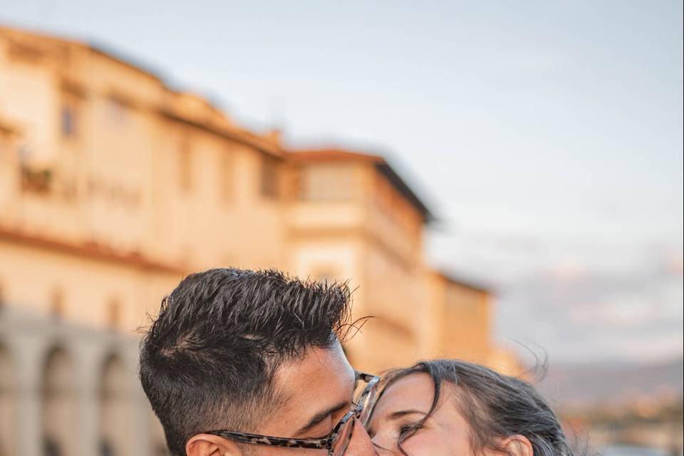 Amarsi su Ponte Vecchio