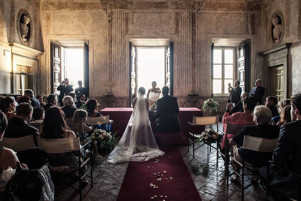 Sala del Comune di Oriolo