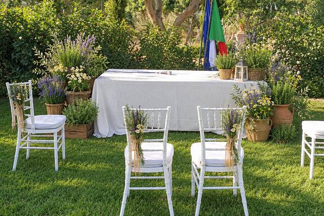 Cerimonia nuziale minimalista
