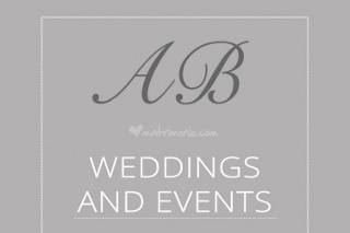 AB weddings logo