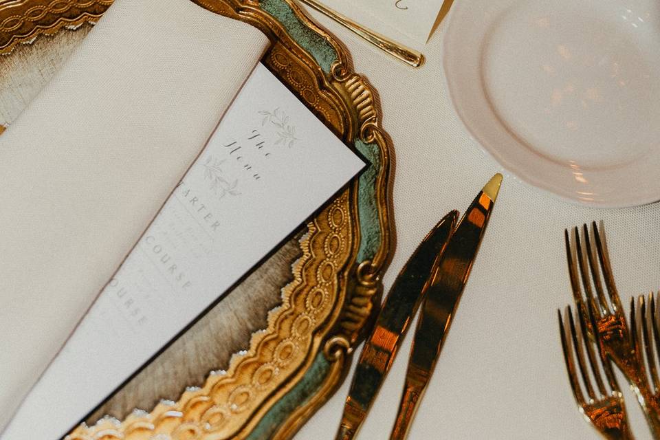 Table set up