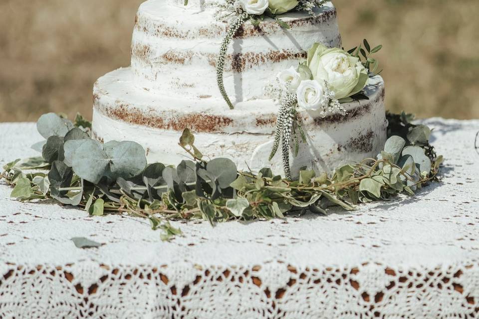Wedding cake - naked