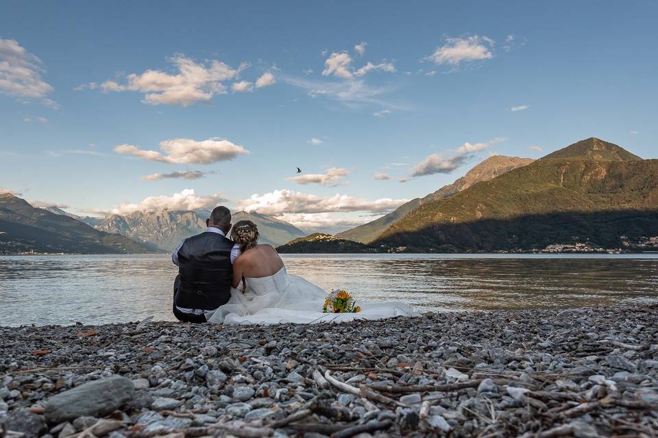 Osservando il lago