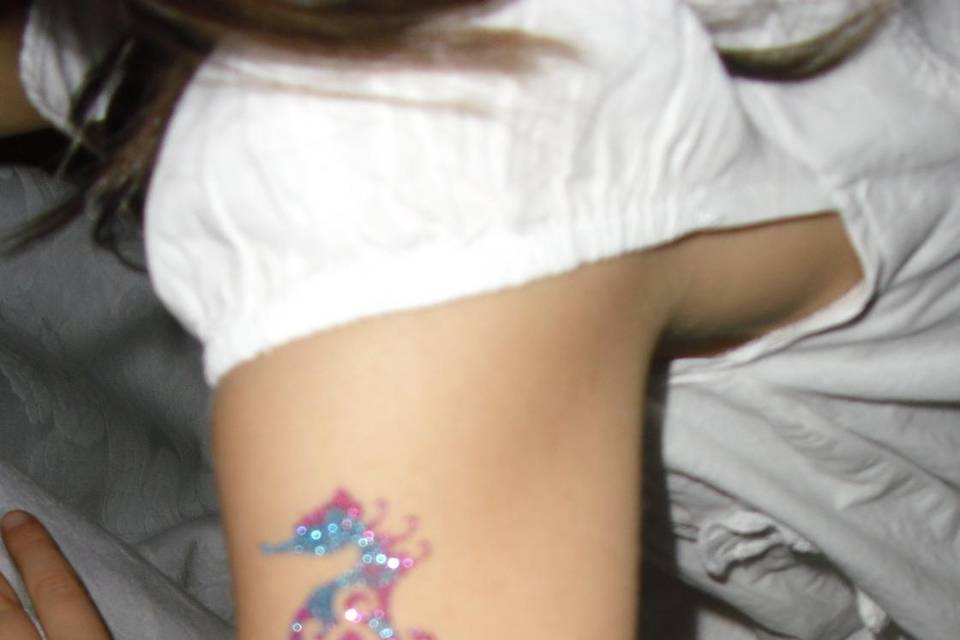 Glitter Tattoo