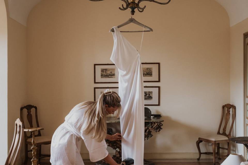 Getting Ready Bride