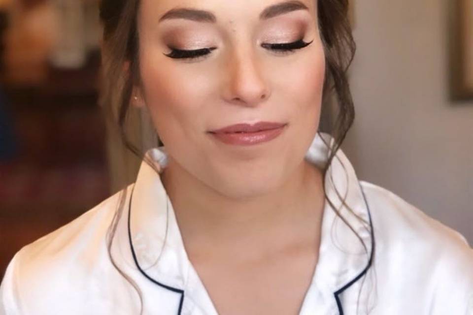 Bride makeup