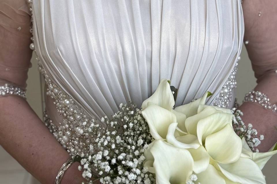 Trucco sposa naturale e lumino