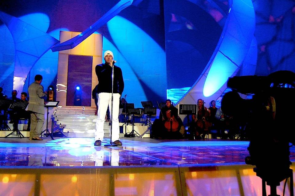 Joe Artid in Tirana Song Fest