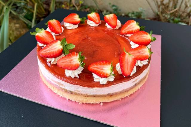 Torta Alle fragole No Glutine
