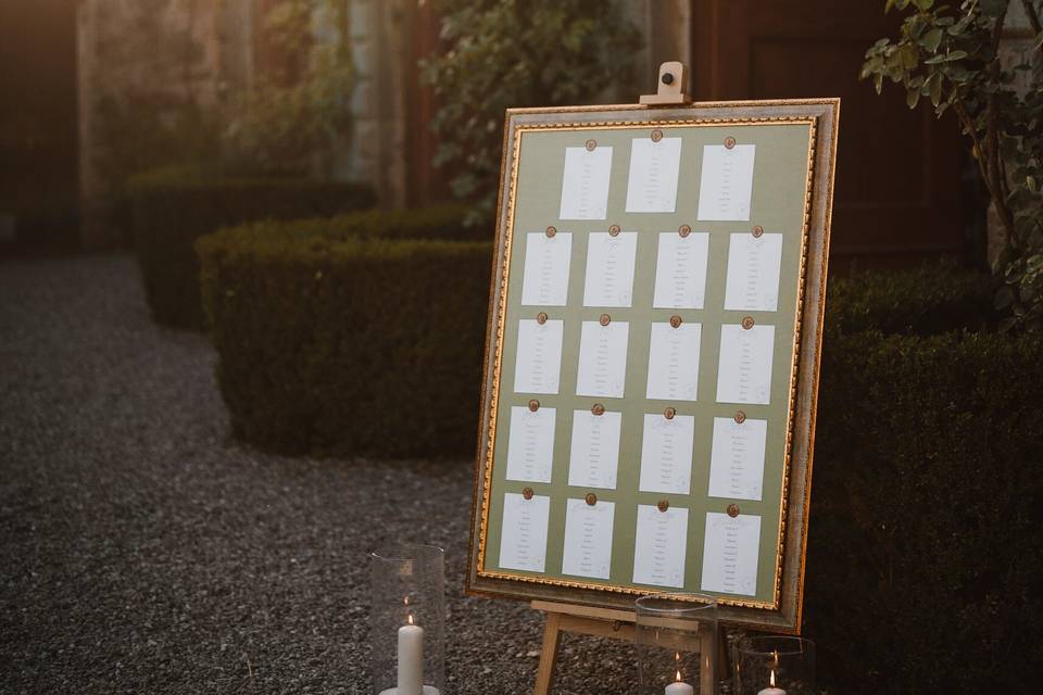 Tableau de mariage