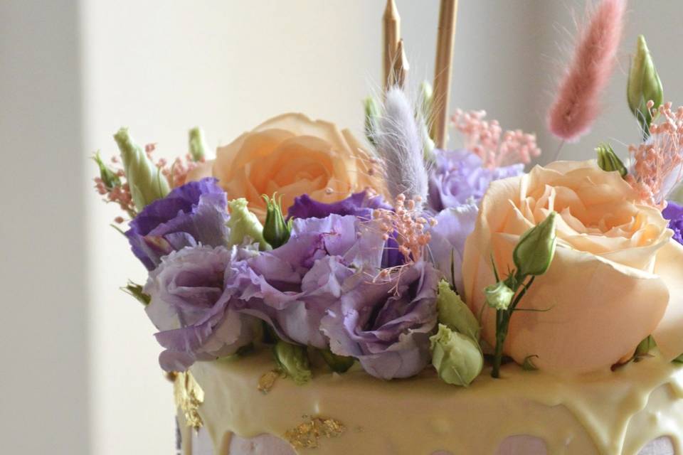 Lilac cake