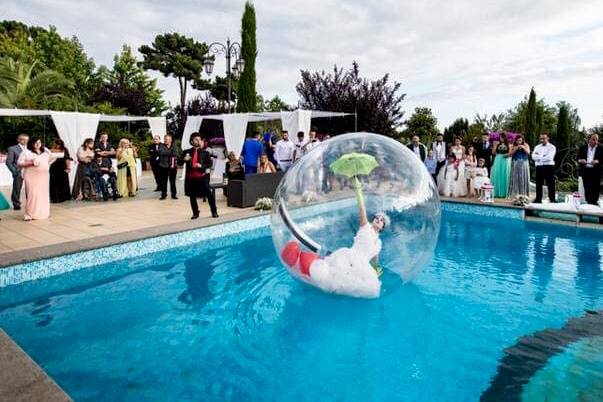 Ballerina sull’acqua Napoli