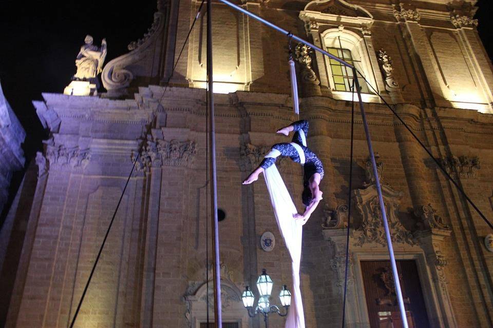 danza aerea napoli
