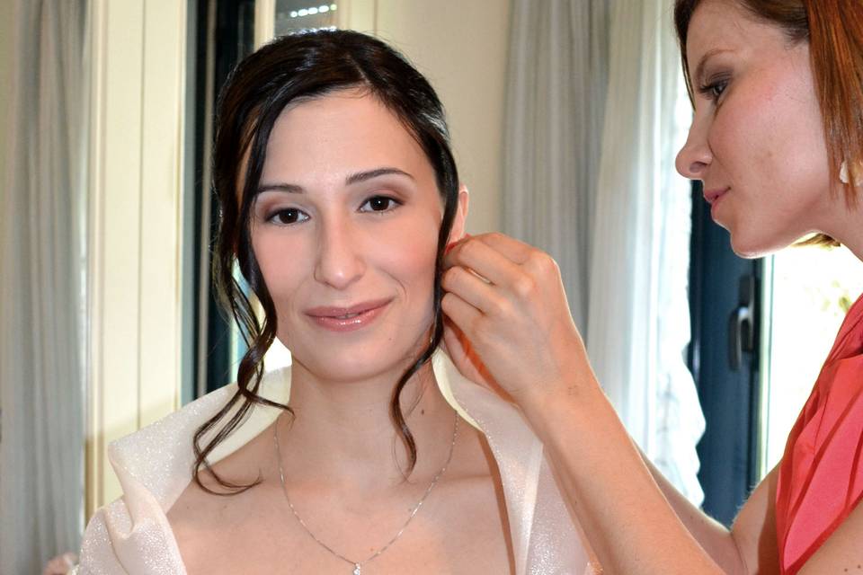 Trucco e acconciatura sposa