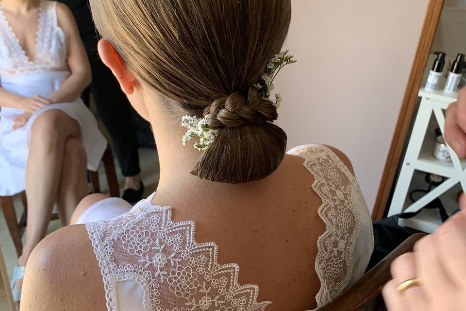 Sposa In preparazione