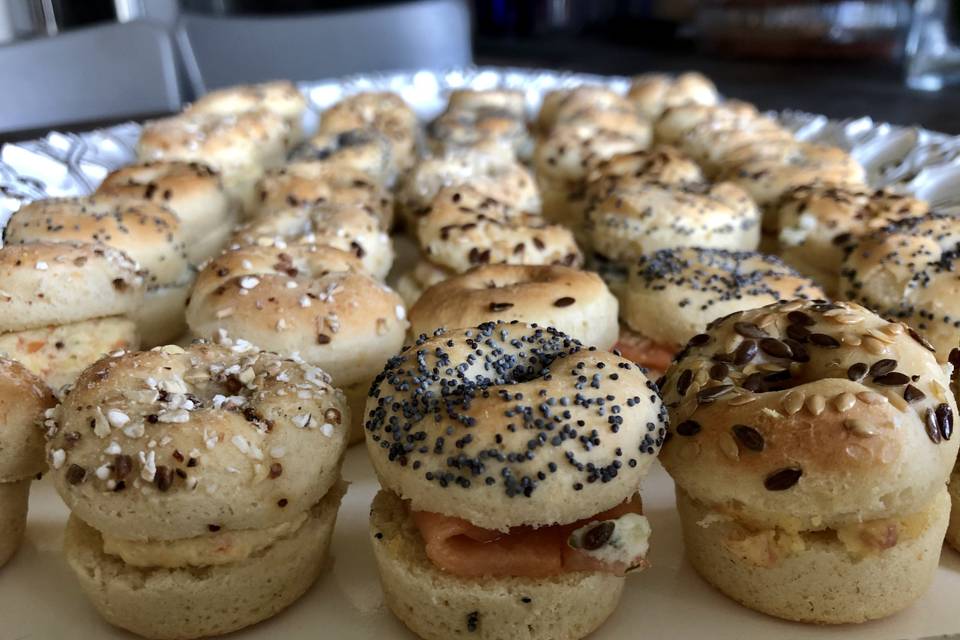 Mini bagels