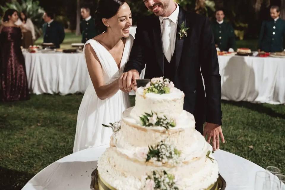 Nude cake a piani
