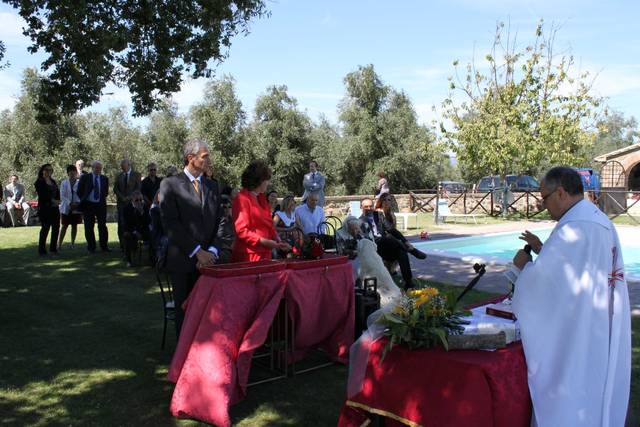 Cerimonia in giardino