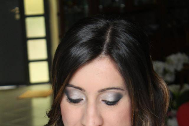 Make-up Grigio nero