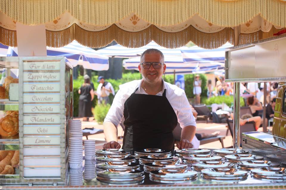 Maestro gelatiere al vostro se