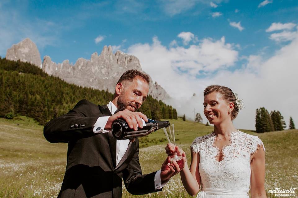 Aperitivo tra le Dolomiti