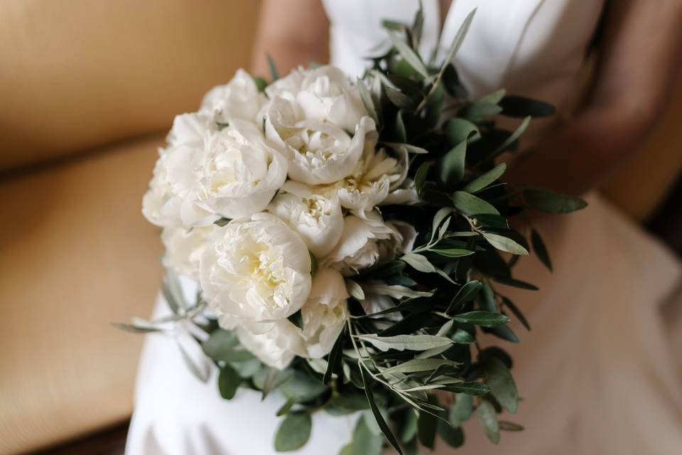 Bouquet peonie