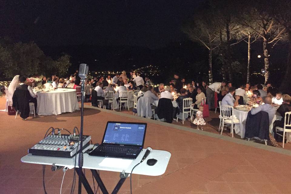 Sottofondo musicale cena