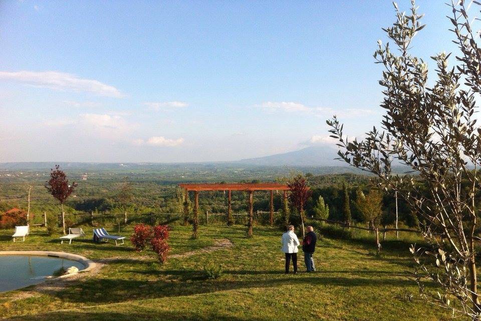 Panorama dalla piscina