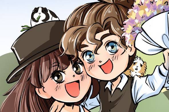 Ritratti Manga Barbara Montruccoli