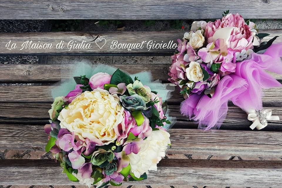 Clerissa e il suo bouquet