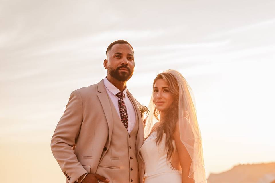 Foto con la Scala dei Turchi