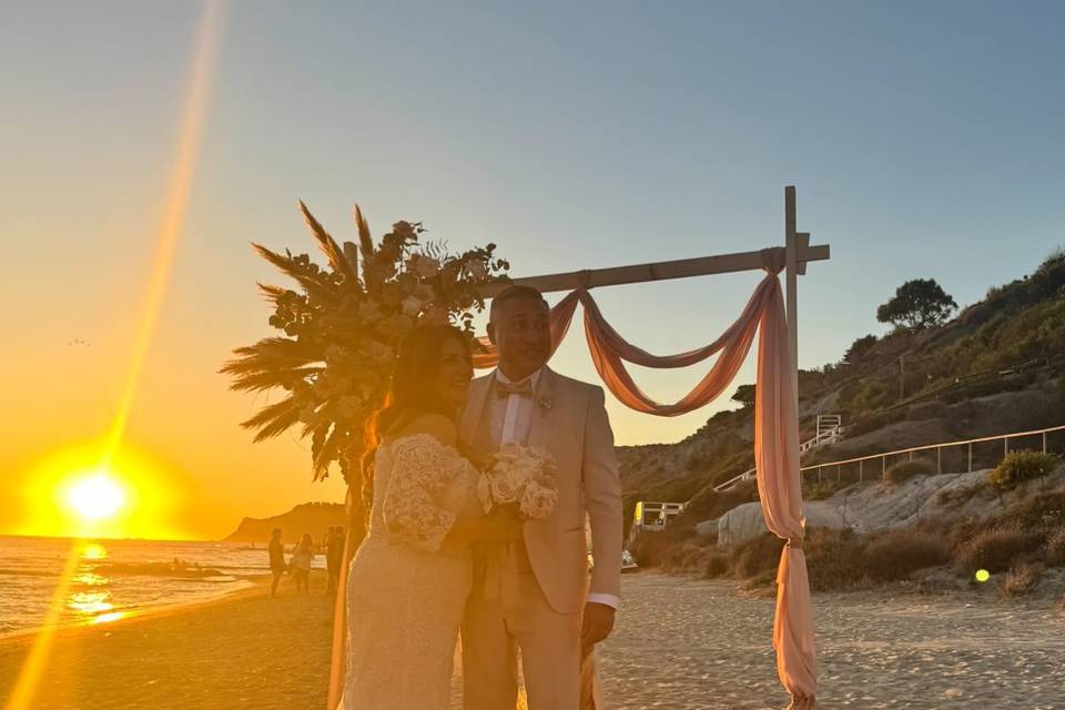 Cerimonia in spiaggia